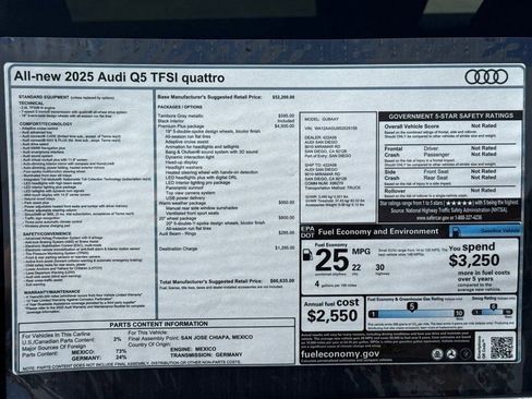 Certified 2025 Audi Q5 Premium Plus w/ Premium Plus image 21