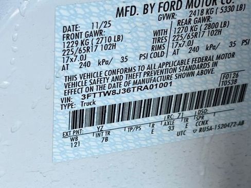 Used 2026 Ford Maverick XLT w/ Equipment Group 301A AWD/4WD image 33