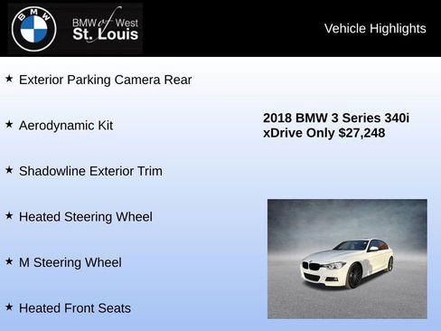 Used 2018 BMW 340i xDrive Sedan w/ Premium Package image 24
