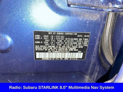 Certified 2022 Subaru Ascent Touring AWD/4WD image 16