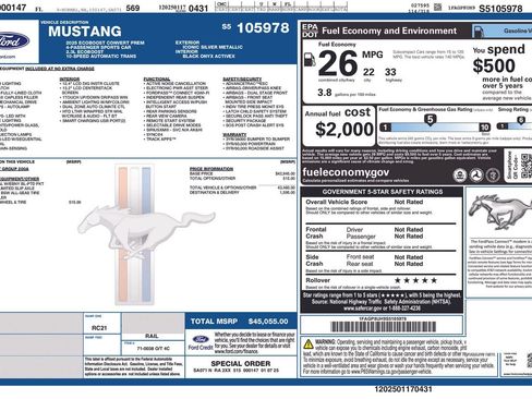 Used 2025 Ford Mustang Premium RWD image 9