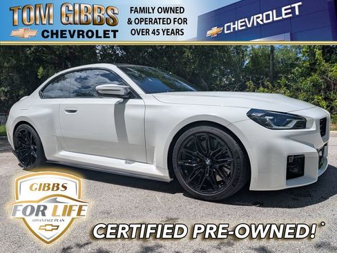 Used 2023 BMW M2 w/ Lighting Package RWD image 1