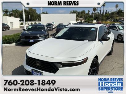 Certified 2025 Honda Accord SE