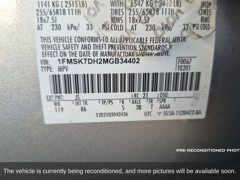 Used 2021 Ford Explorer XLT RWD image 19