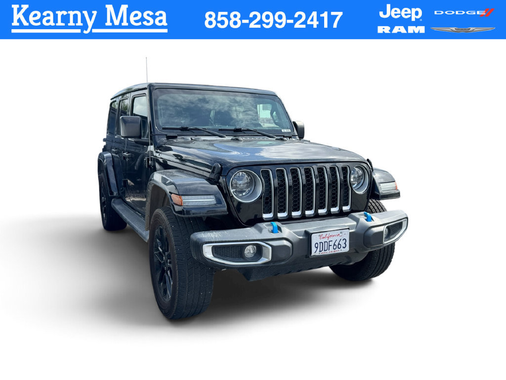 Used 2023 Jeep Wrangler Unlimited Sahara w/ Cold Weather Group AWD/4WD image 1