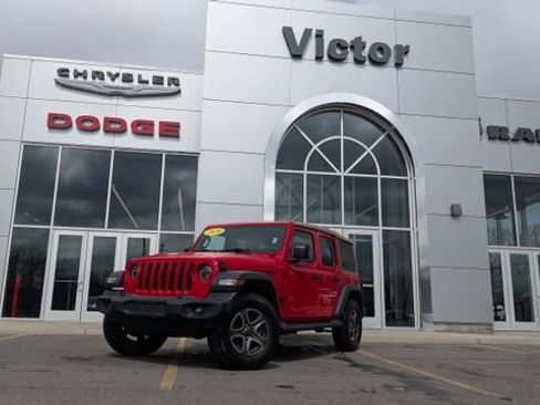 Used 2020 Jeep Wrangler Unlimited Sport AWD/4WD image 1