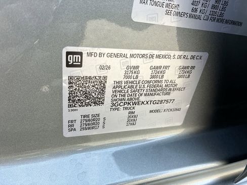 New 2026 Chevrolet Silverado 1500 RST w/ RST Select Package image 33