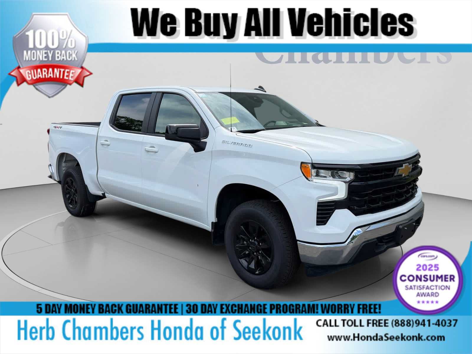 Used 2025 Chevrolet Silverado 1500 LT AWD/4WD image 1