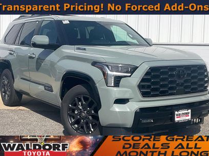 New 2026 Toyota Sequoia Platinum