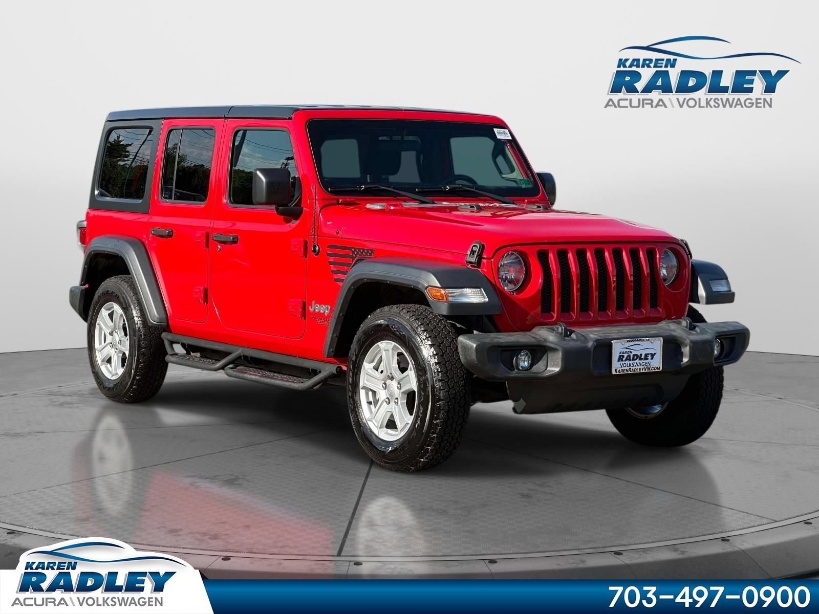 Used 2018 Jeep Wrangler Unlimited Sport S AWD/4WD image 1