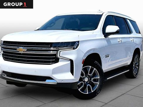Used 2021 Chevrolet Tahoe LT w/ Luxury Package RWD image 1