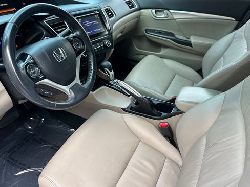 Used 2014 Honda Civic 4dr Sdn L4 CVT w/Leather image 4