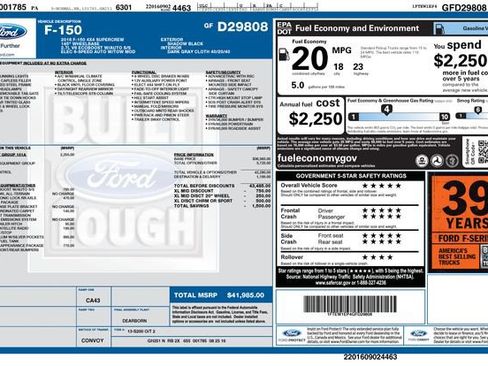 Used 2016 Ford F150 XL w/ Equipment Group 101A Mid image 13