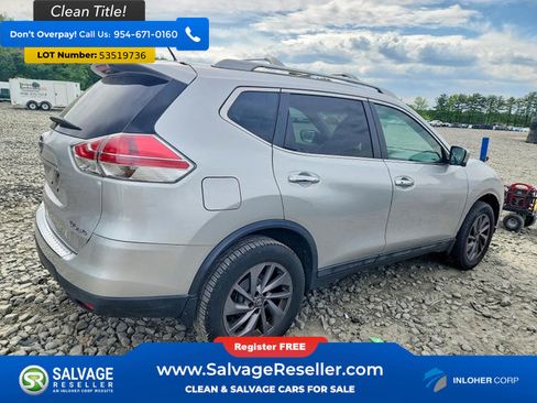 Used 2016 Nissan Rogue SL w/ SL Premium Package AWD/4WD image 4