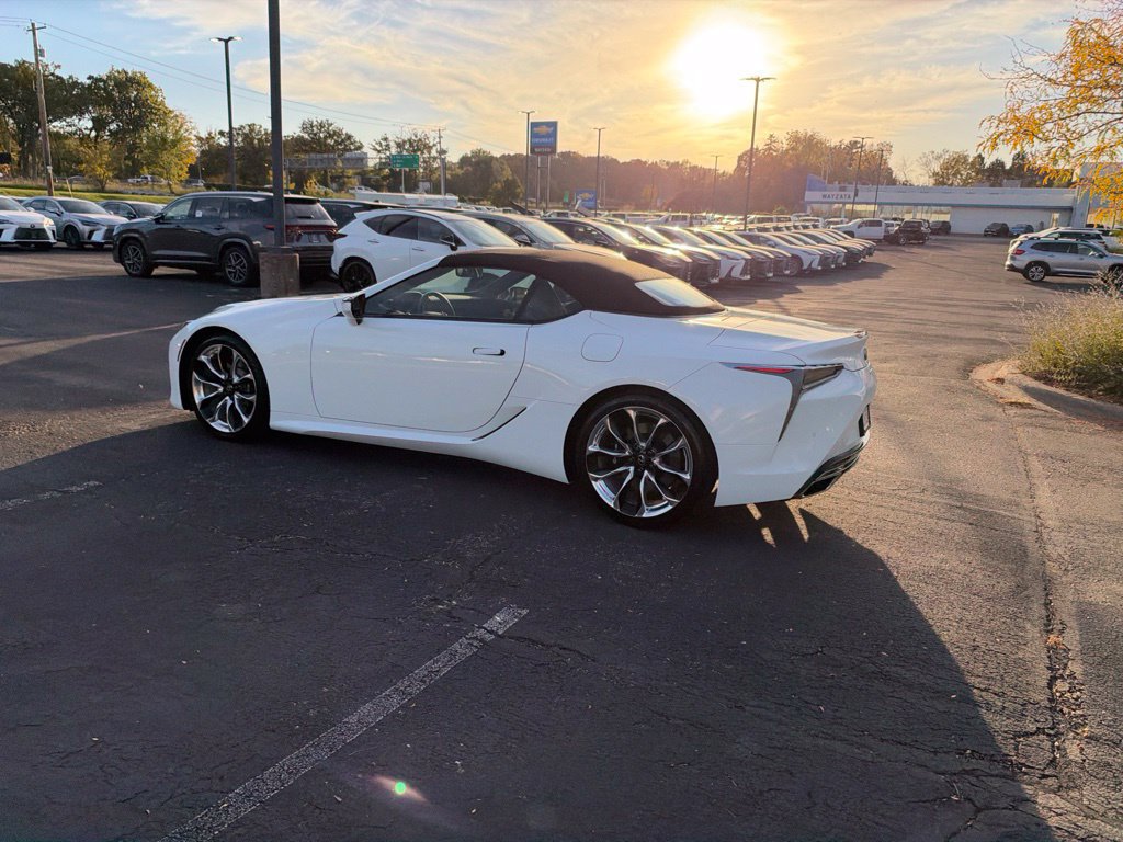 Certified 2022 Lexus LC 500 Convertible w/ Touring Package RWD image 34