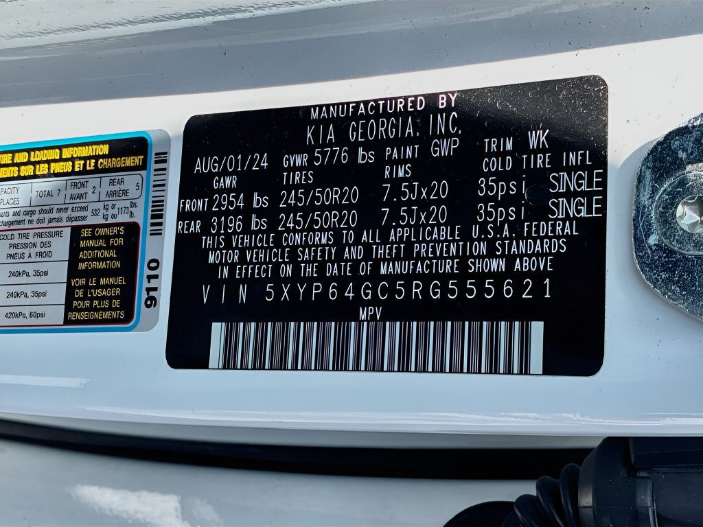 Used 2024 Kia Telluride S w/ S Sunroof Package FWD image 35