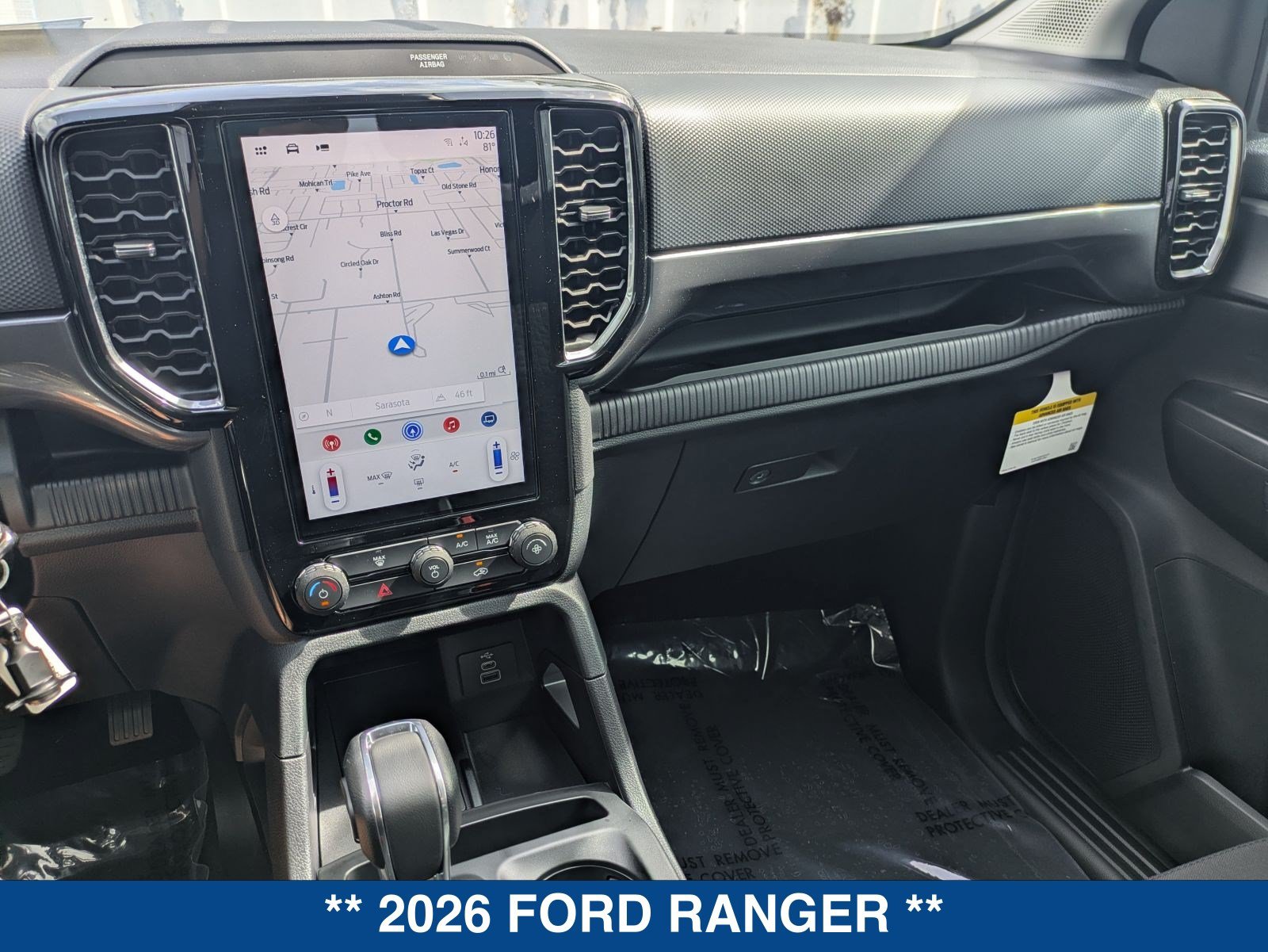 New 2026 Ford Ranger XLT w/ Black Appearance Package RWD image 30