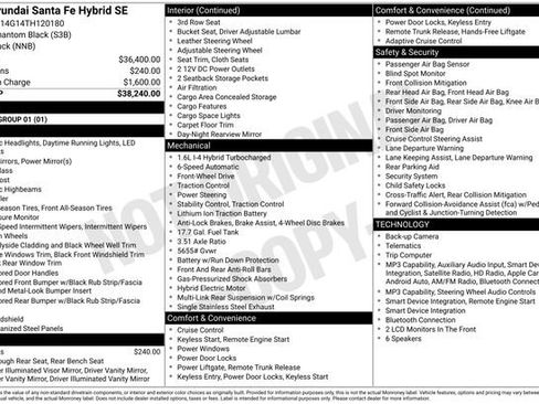 New 2026 Hyundai Santa Fe SE FWD image 27