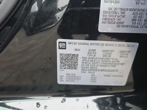 Used 2024 Chevrolet Silverado 1500 Custom Trail Boss image 48