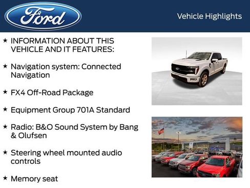 Used 2025 Ford F150 Platinum w/ FX4 Off-Road Package AWD/4WD image 4