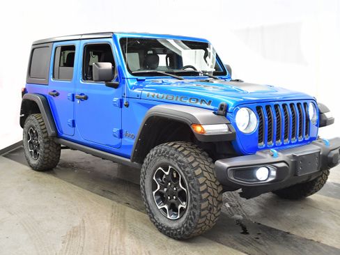 Used 2021 Jeep Wrangler Unlimited Rubicon 4xe w/ Cold Weather Group image 2