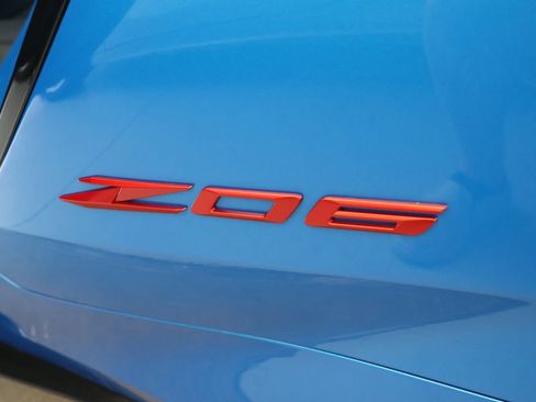 Used 2025 Chevrolet Corvette Z06 w/ Chrome Exterior Badge Package RWD image 14