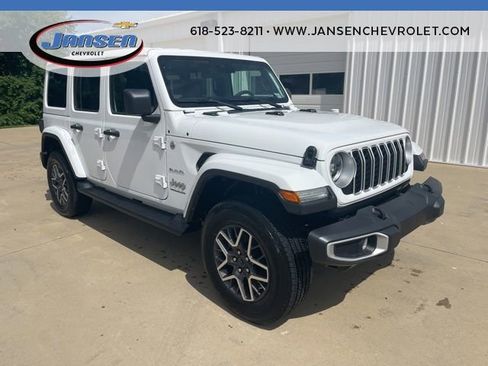 Used 2024 Jeep Wrangler Unlimited Sahara AWD/4WD image 1