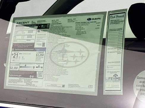 New 2026 Subaru Ascent Limited w/ Popular Package #2 image 25