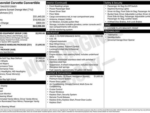 Used 2005 Chevrolet Corvette Convertible w/ Preferred Equipment Group RWD image 19