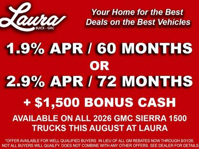 New 2026 GMC Sierra 1500 SLT w/ SLT Convenience Package