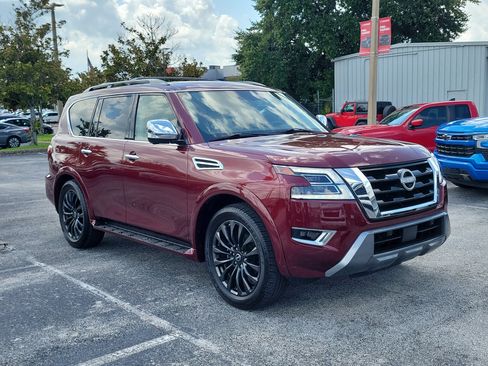 Certified 2024 Nissan Armada Platinum w/ Cargo Package RWD image 3