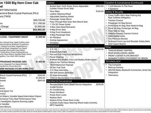 Used 2023 RAM 1500 Big Horn AWD/4WD image 30