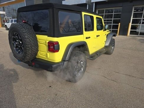 Used 2022 Jeep Wrangler Unlimited Rubicon 4xe w/ Steel Bumper Group image 6