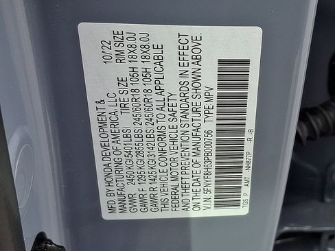 Certified 2023 Honda Passport TrailSport image 28