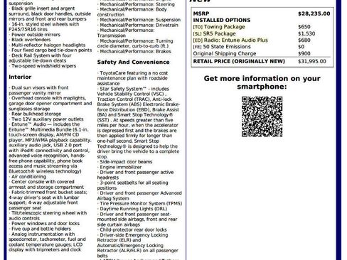 Used 2015 Toyota Tacoma 4x4 Double Cab image 4