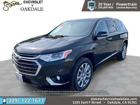 Certified 2019 Chevrolet Traverse Premier w/ Driver Confidence II Package image 1