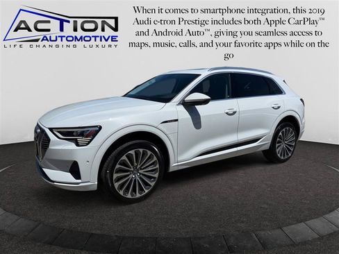 Used 2019 Audi e-tron Prestige w/ Prestige Package AWD/4WD image 3