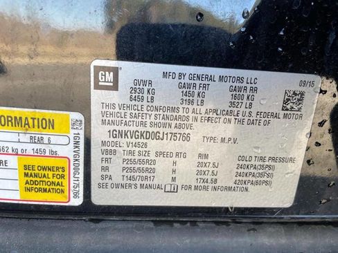 Used 2016 Chevrolet Traverse LT w/ Style and Technology Package image 40