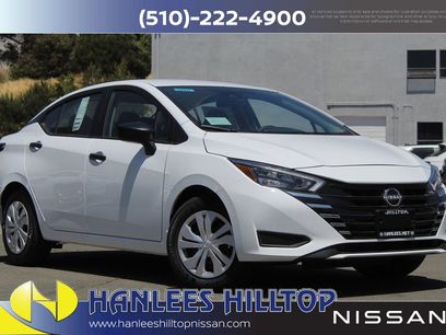 New 2025 Nissan Versa S w/ Trunk Package