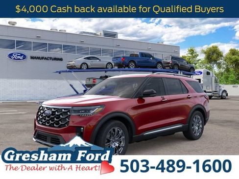 New 2026 Ford Explorer Platinum AWD/4WD image 1