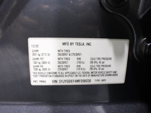 Used 2021 Tesla Model Y Performance AWD/4WD image 32