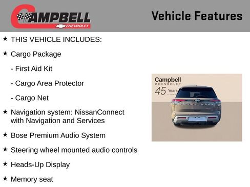 Used 2024 Nissan Pathfinder Platinum w/ Cargo Package AWD/4WD image 5