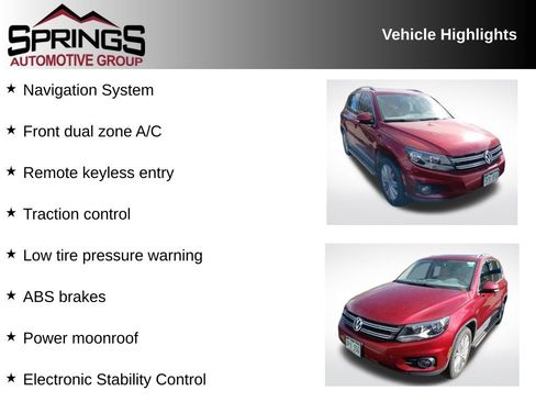 Used 2015 Volkswagen Tiguan SE image 2