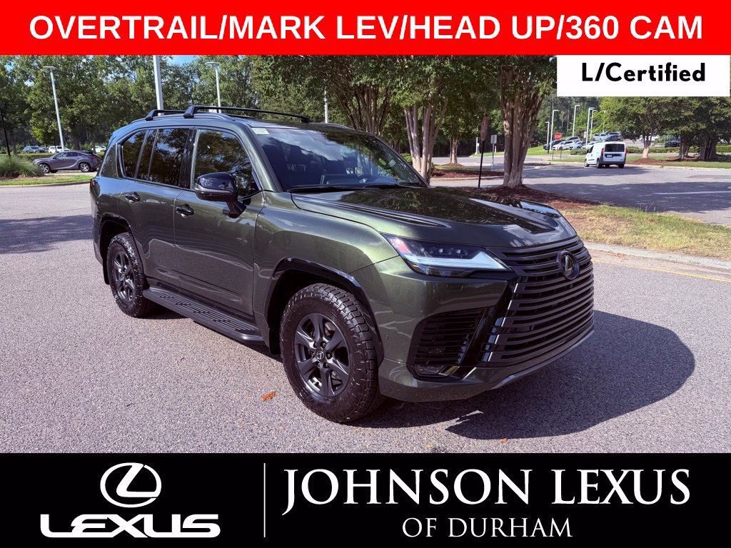 Certified 2025 Lexus LX 700h Overtrail AWD/4WD image 1