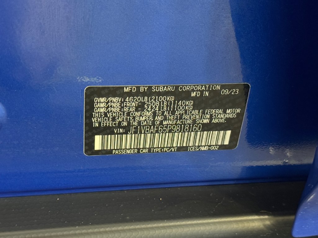 Used 2023 Subaru WRX Premium AWD/4WD image 31