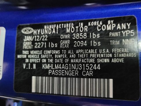 Used 2022 Hyundai Elantra SEL w/ Cargo Package image 33