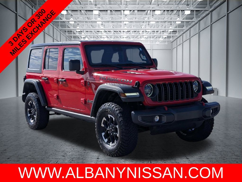 Used 2025 Jeep Wrangler Unlimited Rubicon AWD/4WD image 1