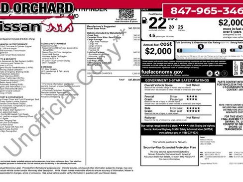 Used 2023 Nissan Pathfinder SL w/ Lighting Package (N92) image 8