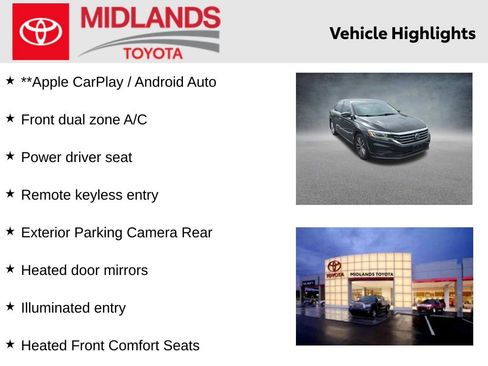 Used 2020 Volkswagen Passat 2.0T SE FWD image 2