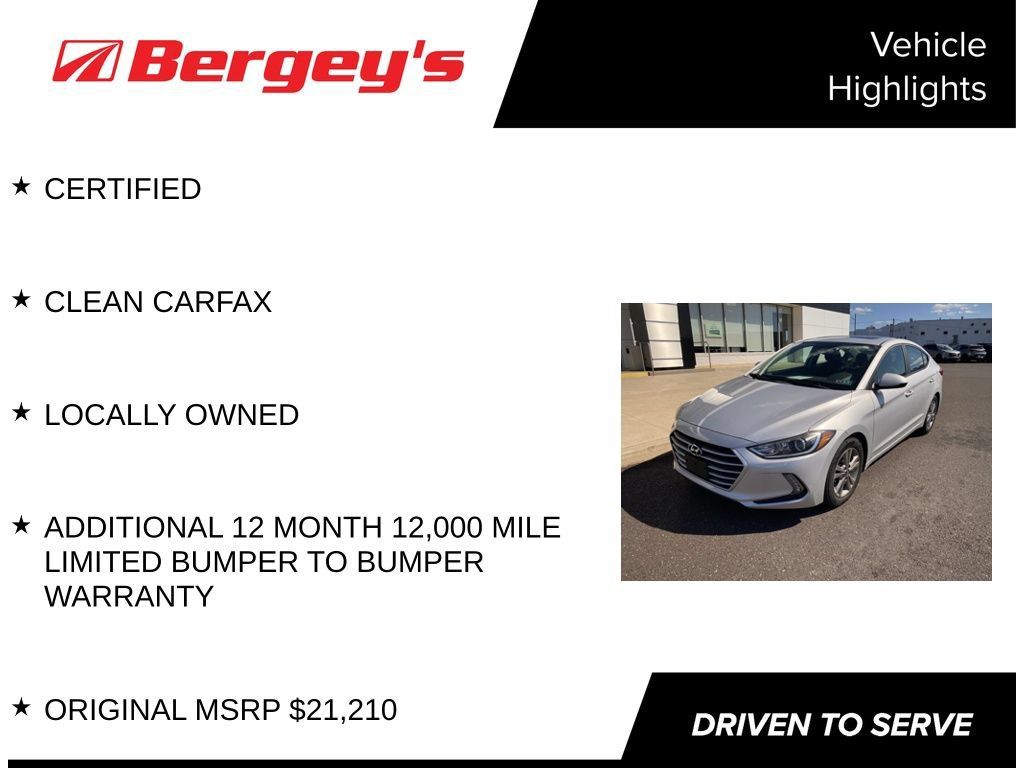 Used 2017 Hyundai Elantra Value Edition FWD image 4